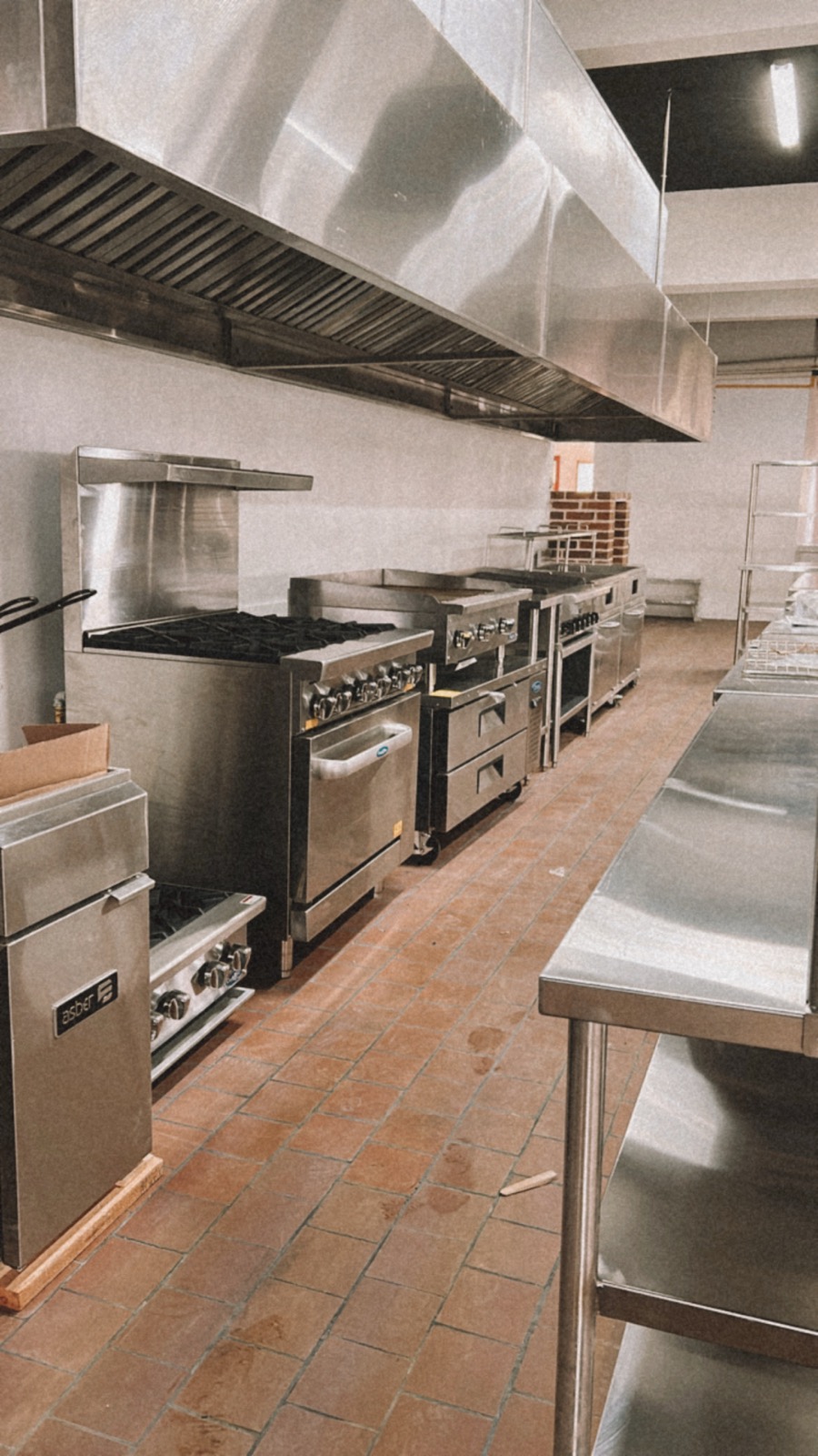 Cocina con campana